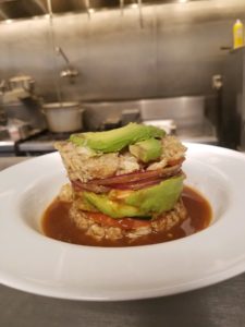 Chef Tony’s Dungeness Crab and Avocado Stack Recipe