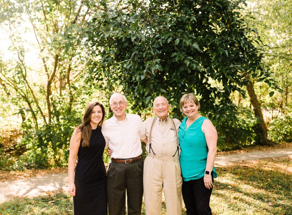 residents and staff members