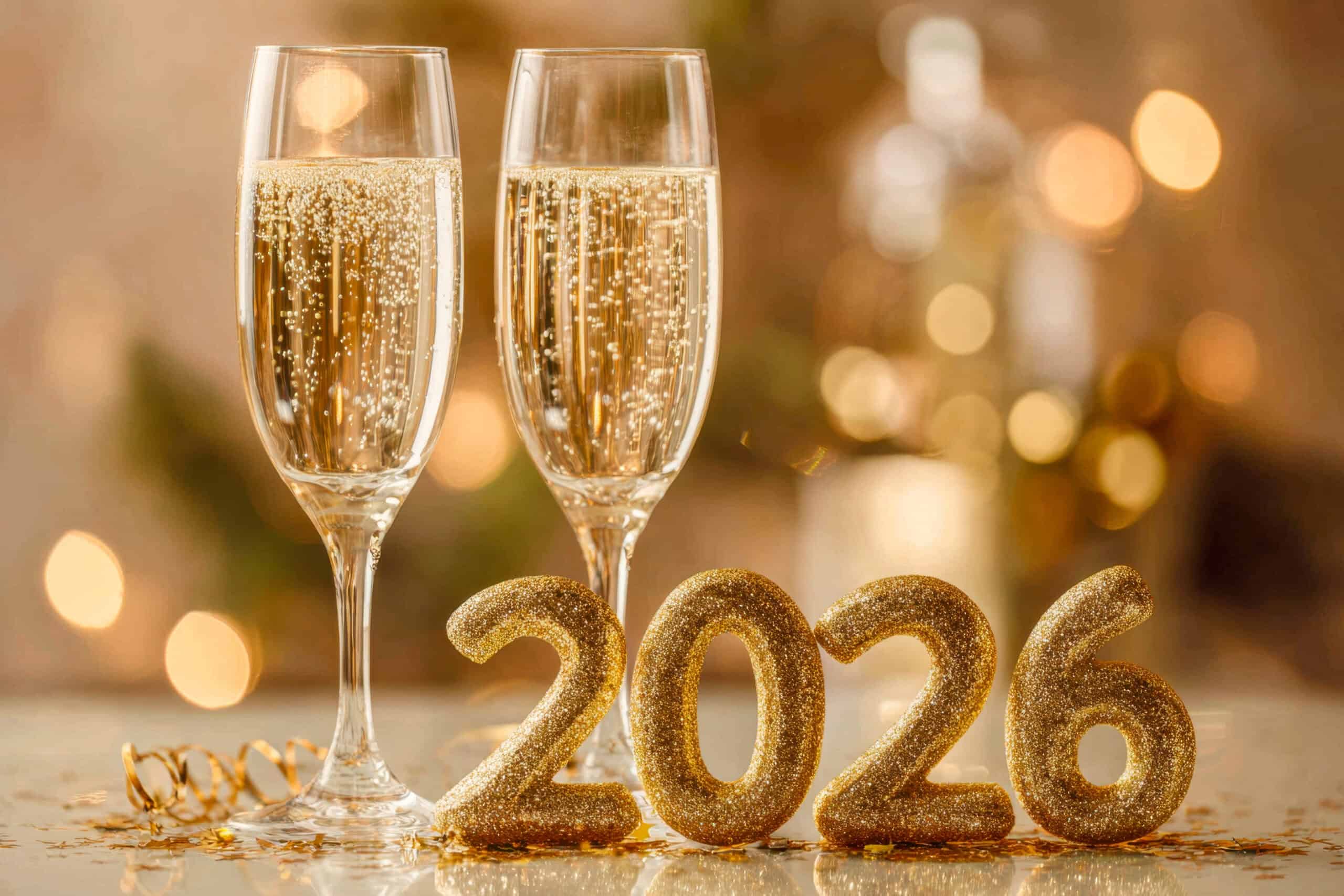 New Years Sparkling Champagne Brunch