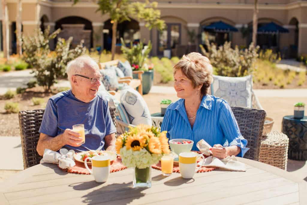 daily routine for seniors in memory care