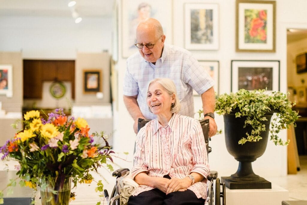 Elderly woman Hospital Discharged to Memory Care in Silicon Valley