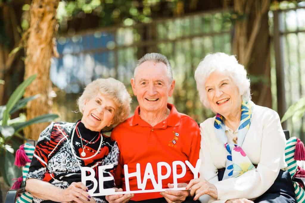 Seniors enjoying Luxury Memory Care in Redwood City