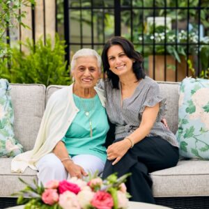 mother and daughter