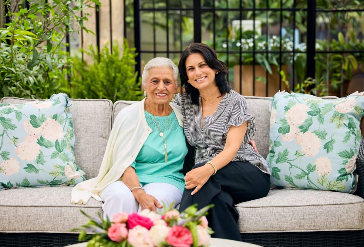 mother and daughter