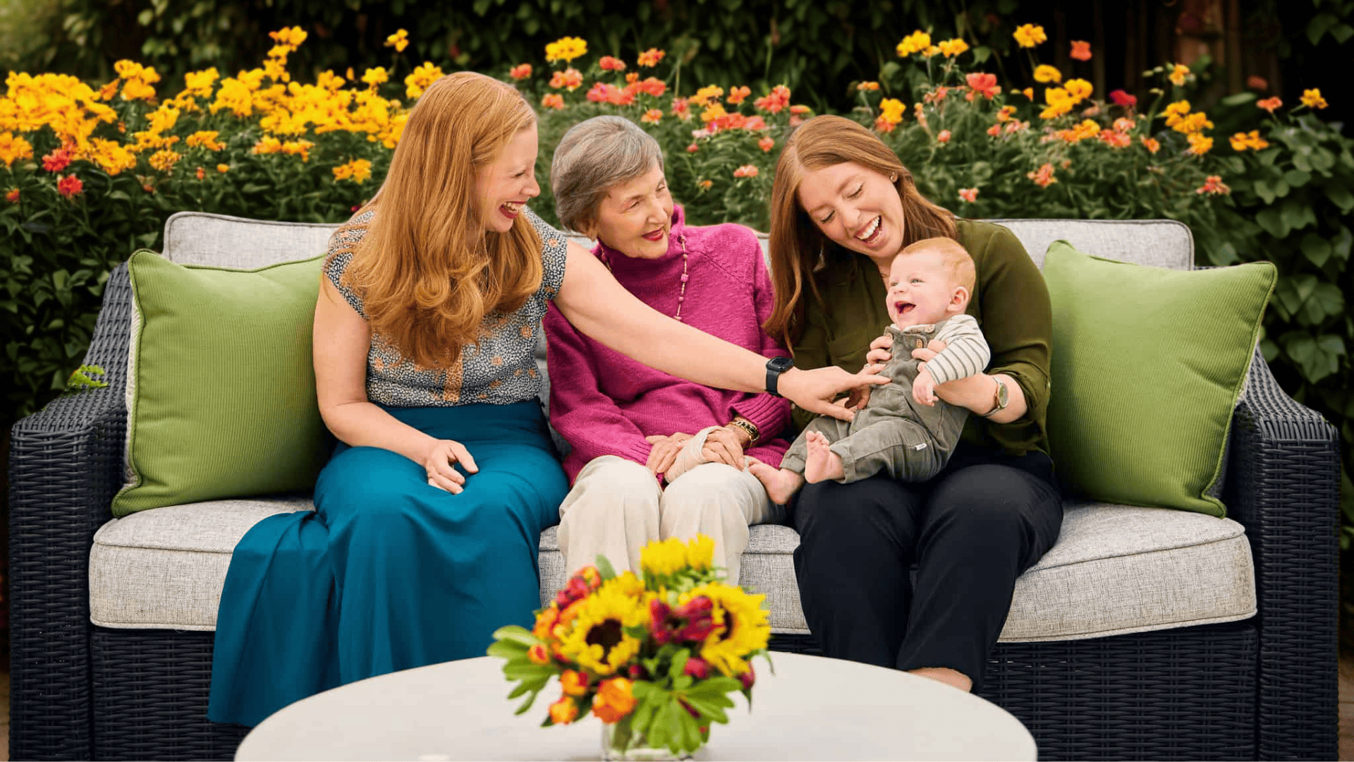 3 generations of women